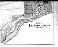 Taylors Falls - Below, Chisago County 1888